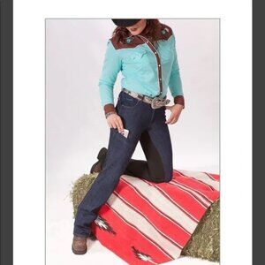 Like New - Full Seat Smooth Stride Riding Jeans - Lusitano